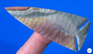 Narrow-Notch Screamer Polychrome Jasper