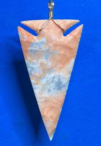 Florida Coral Arrowhead Necklace