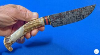 Dragonskin Obsidian Skinner