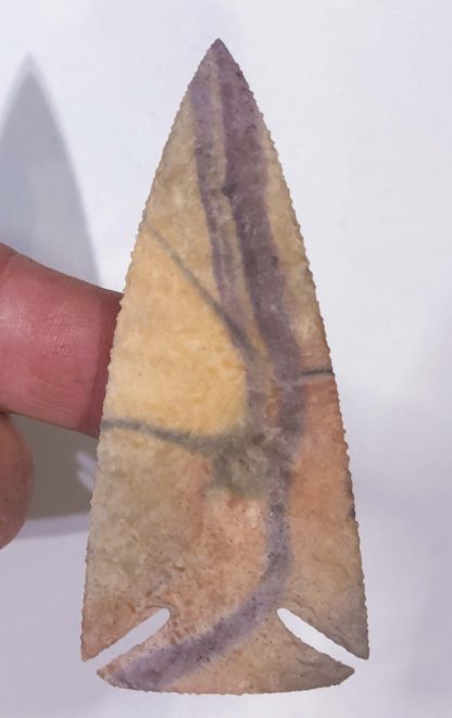 "A River Runs Through It" Buffalo River Jasper Arrowhead - Image 2