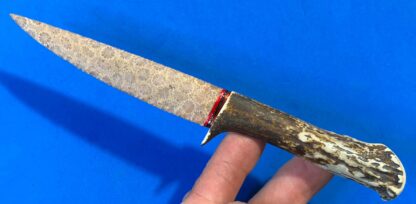 Indonesian Petrified Coral Knife - Image 3