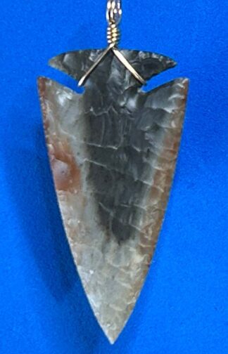 Black Lagoon Jasper Arrowhead Necklace