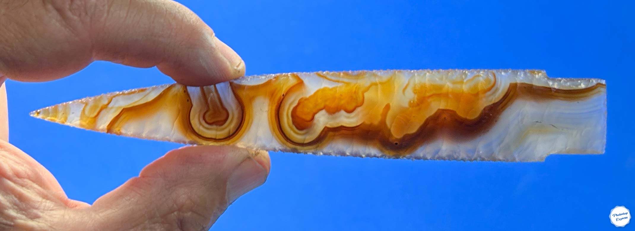Brazilian Agate Scottsbluff Point