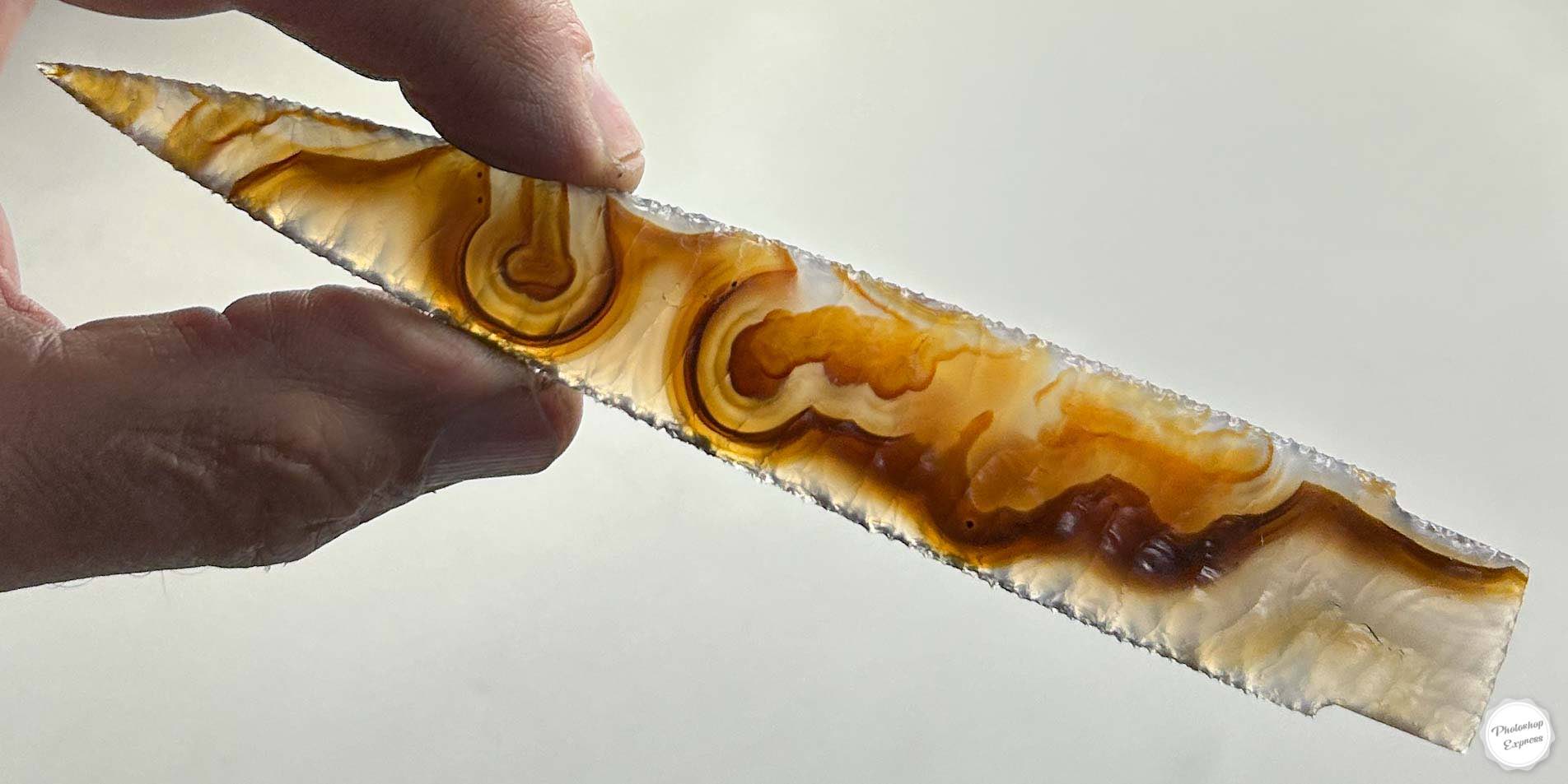 Brazilian Agate Scottsbluff Point - Image 2
