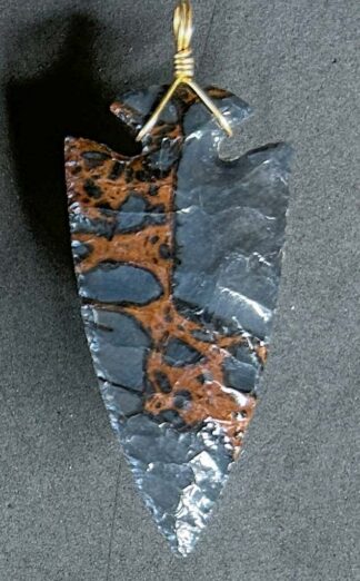 Dragonskin Obsidian Necklace