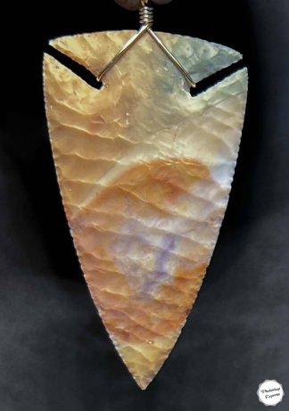 Flint Ridge Arrowhead Pendant
