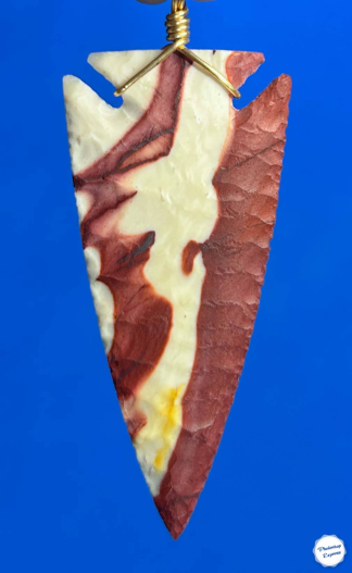 Mookite Arrowhead Necklace