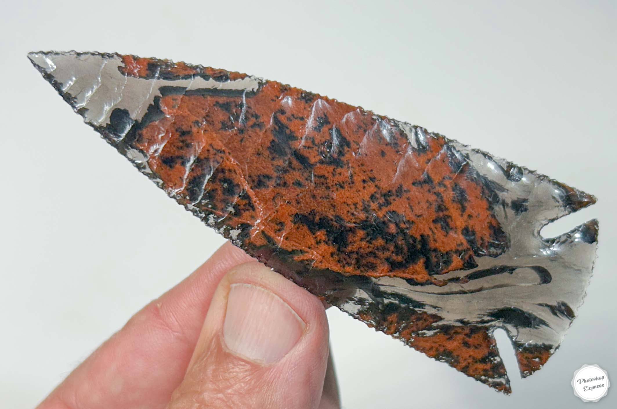 Midnight Lace Obsidian Cornernotch