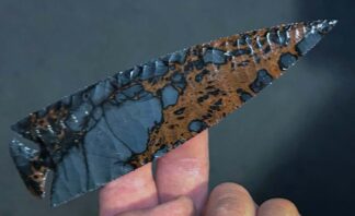 Dragonskin Obsidian Cornernotch