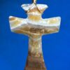 Brazilian Agate Cross Necklace