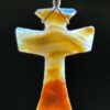 Brazilian Agate Cross Necklace - Image 2