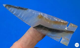 Brazilian Agate Northern Side-Notch Point